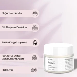 Crackfree Çatlak Deri Balsamı – Yoğun Onarıcı ve Nemlendirici Bakım 50ml